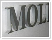 Aluminum and plastic letters  Brass and Copper letters 