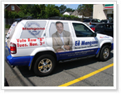 Vehicle wraps, truck lettering and wraps. Professional 3M material installer.